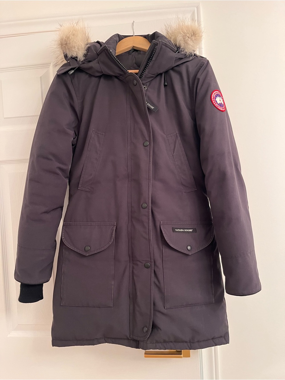 Women’s Navy Blue Canada Goose Trillium Parka